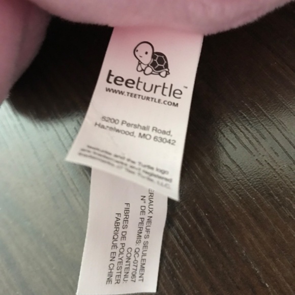 TeeTurtle Love + Hate Reversible Octopus Plushie Fidget Toy Pink Grey - Picture 6 of 7